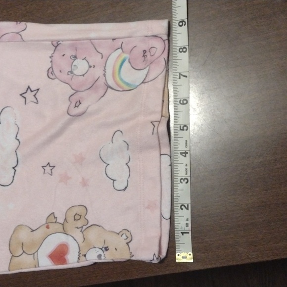 Care Bears soft pink pajama pants with pockets size XL - Picture 9 of 10